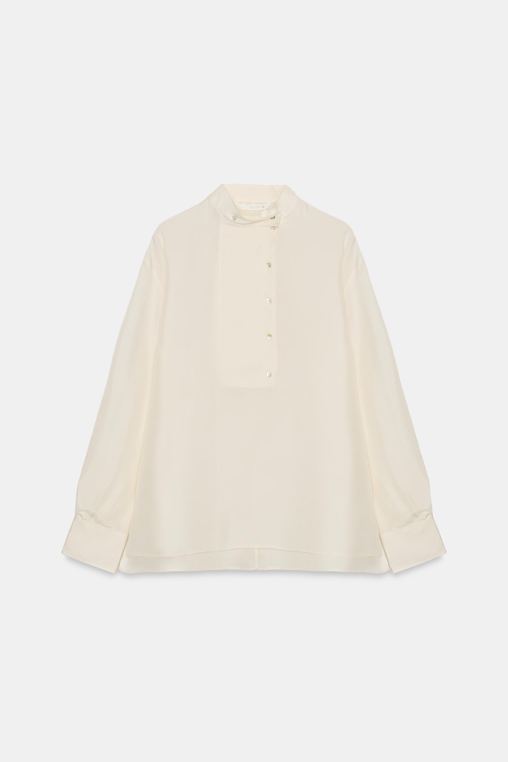 100% SILK SHIRT ZW COLLECTION
